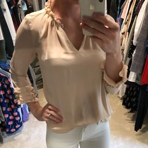 Rebecca Taylor Tailored Silk Blouse